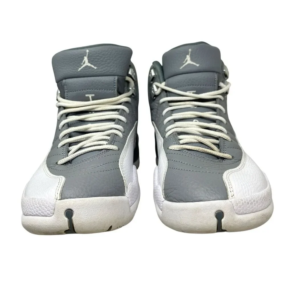 Nike Air Jordan 12 Sneakers Mens 9.5 Gray Retro Stealth Basketball CT8013-015